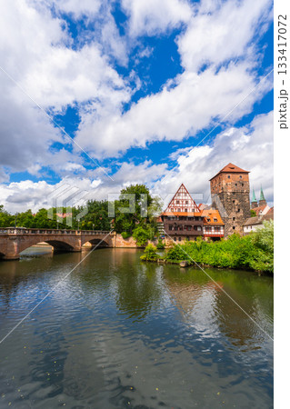 Historic Old Town. Nuremberg, Franconia, Germany 133417072