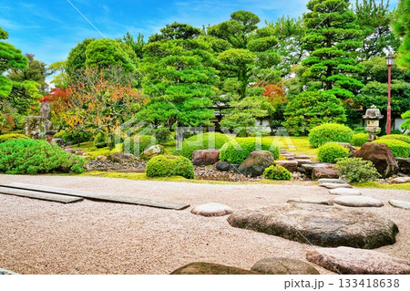 出雲流庭園の風景 出雲流庭園の風景 133418638