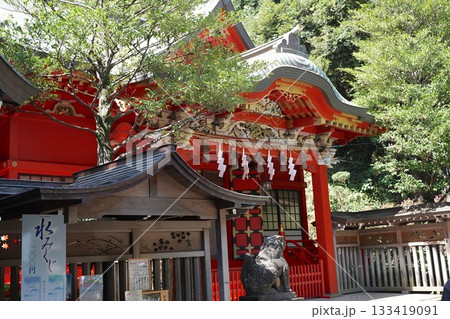 日本の神奈川県、江ノ島にある中津宮神社 日本の神奈川県、江ノ島にある中津宮神社 133419091