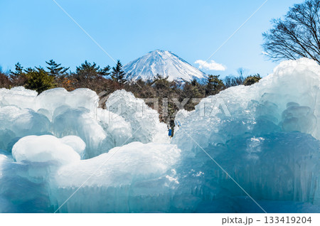 山梨 西湖こおりまつり 133419204