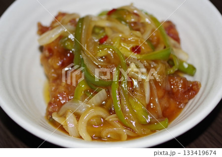 おいしい鶏肉の甘酢あんかけ おいしい鶏肉の甘酢あんかけ 133419674