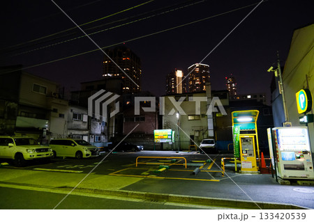 月島三丁目　再開発予定地　夜景（2022年3月） 133420539