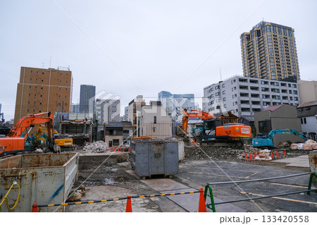 月島三丁目 再開発 2022年8月 月島三丁目 再開発 2022年8月 133420558