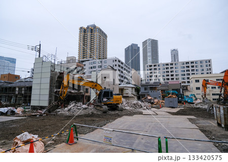 月島三丁目 再開発 2022年8月 月島三丁目 再開発 2022年8月 133420575