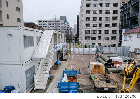 月島三丁目 再開発 2022年8月 月島三丁目 再開発 2022年8月 133420580