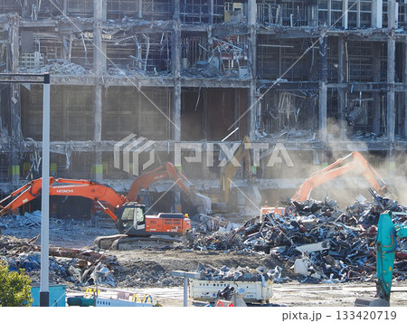 お台場　解体工事（2022年12月） 133420719