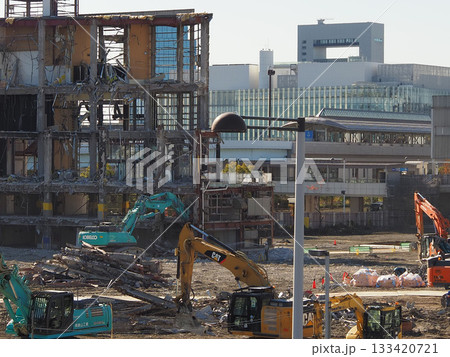 お台場　解体工事（2022年12月） 133420721