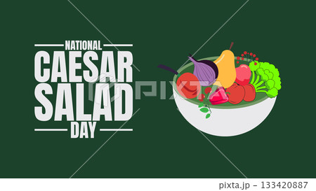 National Caesar Salad Day, Celebrate a Classic with Crunch and Flavor National Caesar Salad Day, Celebrate a Classic with Crunch and Flavor 133420887