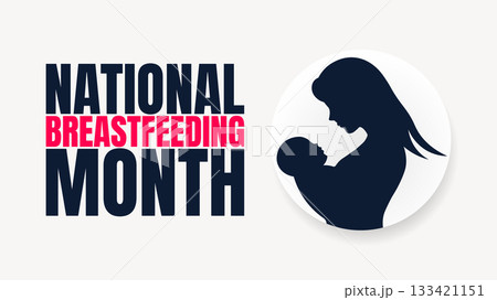 National Breastfeeding Month Designs, Motherhood and Baby Care Vector Art National Breastfeeding Month Designs, Motherhood and Baby Care Vector Art 133421151