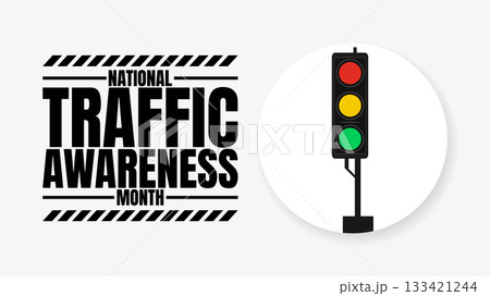 National Traffic Awareness Month Designs, Safety Graphics and Campaign Templates National Traffic Awareness Month Designs, Safety Graphics and Campaign Templates 133421244
