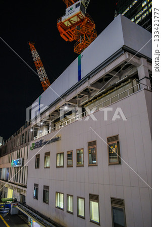 渋谷 工事 夜景 2022年7月 渋谷 工事 夜景 2022年7月 133421777
