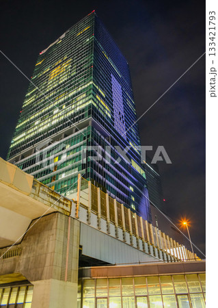 渋谷 工事 夜景 2022年7月 渋谷 工事 夜景 2022年7月 133421793