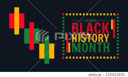 Black History Month. African American History. Celebrated annual. In February in United States and Canada. In October in Great Britain. Poster, card, banner design templets Black History Month. African American History. Celebrated annual. In February in United States and Canada. In October in Great Britain. Poster, card, banner design templets 133421835