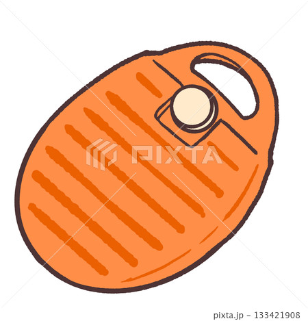 湯たんぽの手描きイラスト 133421908