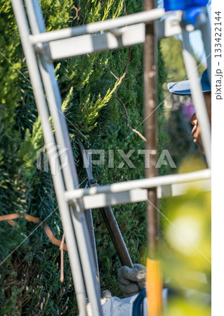 Japanese Gardener 133422144