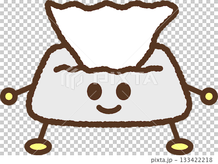 Hand-drawn character illustration icon: Pocket tissue Hand-drawn character illustration icon: Pocket tissue 133422218