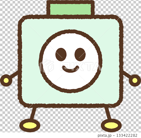 手繪人物插畫圖示：鬧鐘 133422282