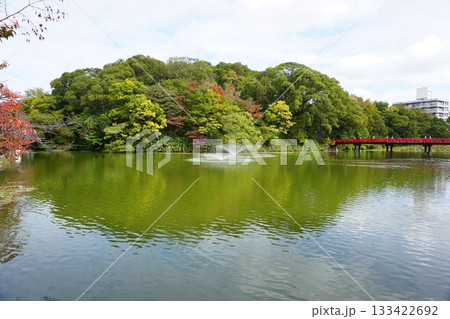 天王寺公園の茶臼山 天王寺公園の茶臼山 133422692