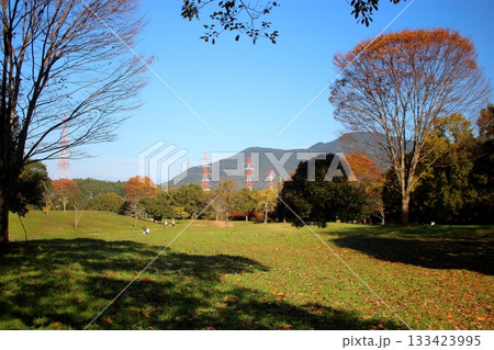 北九州の長野緑地 もりのいえから見た風景 (第2緑地保育センター) 北九州の長野緑地 もりのいえから見た風景 (第2緑地保育センター) 133423995