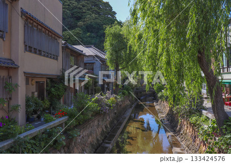 ペリーロード周辺の街並み（静岡県下田市） 133424576