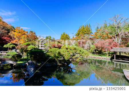 紅葉 仙台 秋保の自然公園 133425001