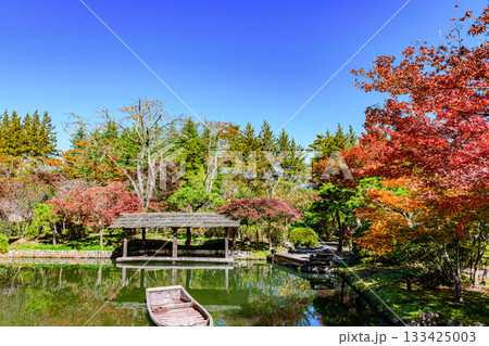 紅葉 仙台 秋保の自然公園 133425003