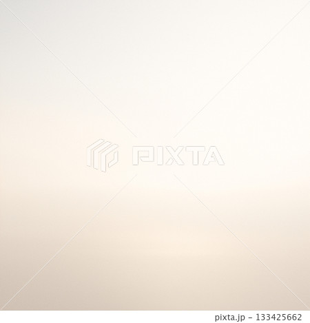 白とベージュの光が地平のように溶け合う上品で穏やかな抽象背景 133425662