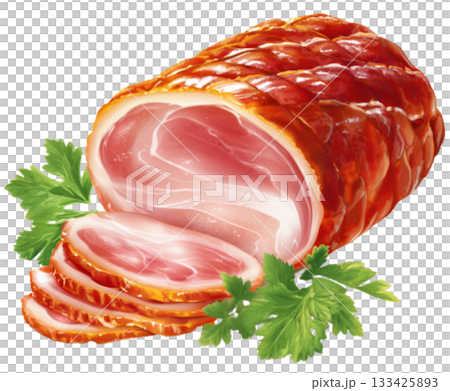 smoke pork 133425893