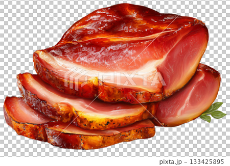 smoke pork 133425895