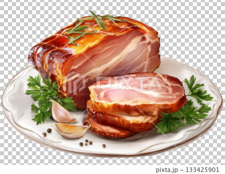 smoke pork smoke pork 133425901