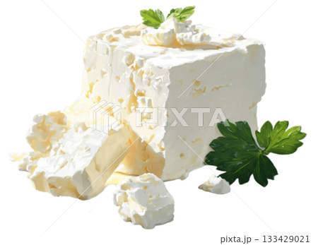 Feta Cheese 133429021