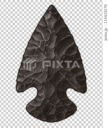 Obsidian Arrowheads - Stone Age 133429276