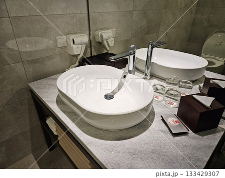 this is the decoration of the bathroom in the hotel this is the decoration of the bathroom in the hotel 133429307