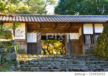 秋 秋月城 長屋門 秋 秋月城 長屋門 133432432