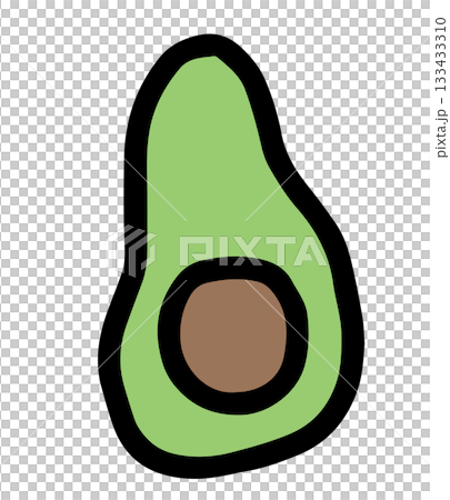 Hand drawn illustration of avocado for healthy food, protein, snack, sandwich, cook book, people, diet, exercise, sport, activity, lifestyle, hobby, grocery shopping, supermarket, market, mart, nature Hand drawn illustration of avocado for healthy food, protein, snack, sandwich, cook book, people, diet, exercise, sport, activity, lifestyle, hobby, grocery shopping, supermarket, market, mart, nature 133433310