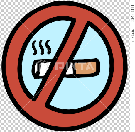 Hand drawn illustration of no smoking sign for symbol, signage, message, campaign badge, human, people, healthy lifestyle, hobbies, leisure, life, sticker, cigarette icon Hand drawn illustration of no smoking sign for symbol, signage, message, campaign badge, human, people, healthy lifestyle, hobbies, leisure, life, sticker, cigarette icon 133433311