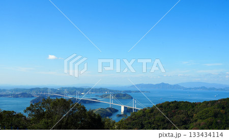 亀老山展望公園からの眺望　愛媛県 133434114