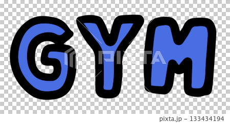 Hand drawn illustration of GYM letters for font, typography, text, message, campaign badge, human, people, diet, exercise, sport, race, competition, activity, healthy lifestyle, hobbies, leisure Hand drawn illustration of GYM letters for font, typography, text, message, campaign badge, human, people, diet, exercise, sport, race, competition, activity, healthy lifestyle, hobbies, leisure 133434194