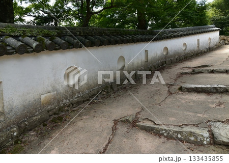 備中松山城の石垣 133435855