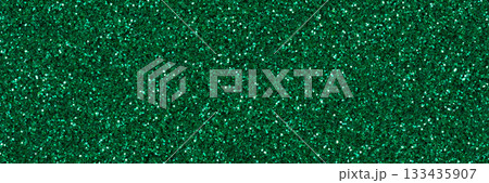 Glitter texture in stylish green tone, background for your shiny design. 133435907