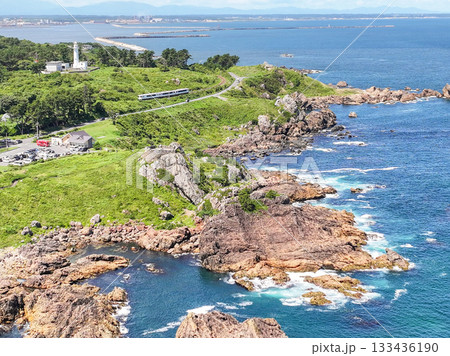 空撮「青森県」東北エモーションと種差海岸 夏 空撮「青森県」東北エモーションと種差海岸 夏 133436190
