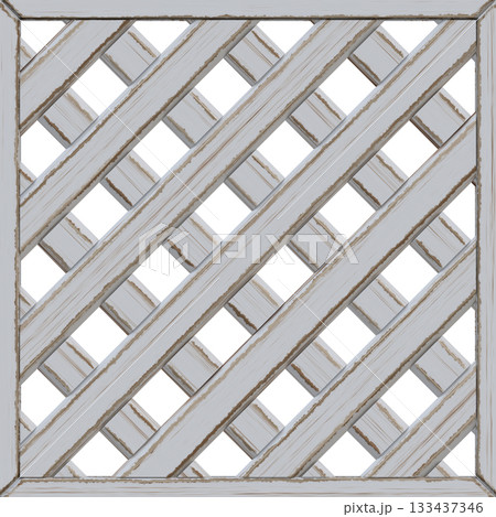 Seamless diamond grid wood lattice pattern. High resolution photo filter. Seamless diamond grid wood lattice pattern. High resolution photo filter. 133437346