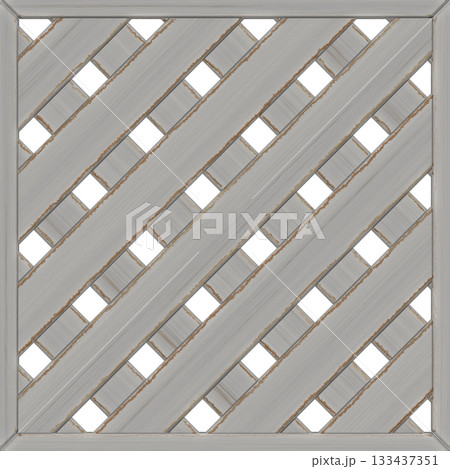 Seamless diamond grid wood lattice pattern. High resolution photo filter. Seamless diamond grid wood lattice pattern. High resolution photo filter. 133437351