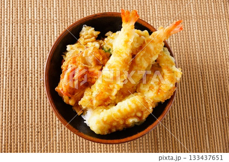 海老天丼 かき揚げ 海老天丼 かき揚げ 133437651