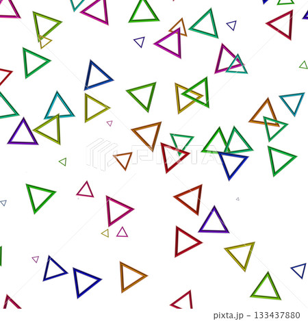 Seamless pattern triangle confetti. Color...のイラスト素材 [133437880] - PIXTA