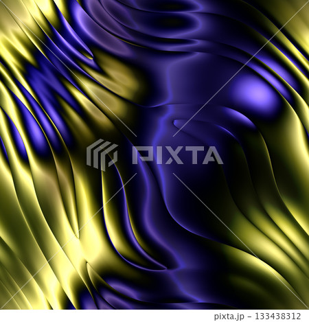 Seamless multicolored frosted molten plastic texture. 133438312