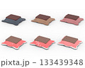 冬のこたつ6種セット｜和風3Dイラスト（透過PNG） 133439348