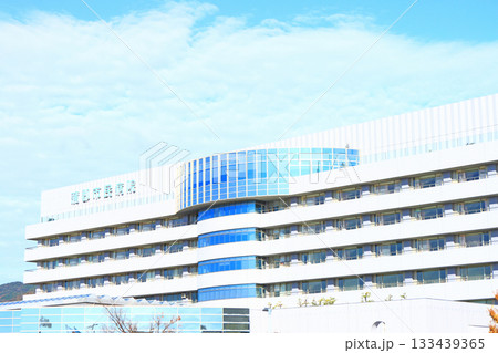 愛知県蒲郡市、蒲郡市民病院の風景 133439365
