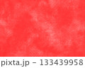 水彩タッチの背景　赤 133439958