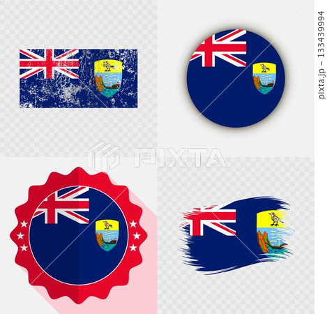 Saint Helena, Ascension and Tristan da Cunha National Flag Icon Collection. Saint Helena, Ascension and Tristan da Cunha National Flag Icon Collection. 133439994